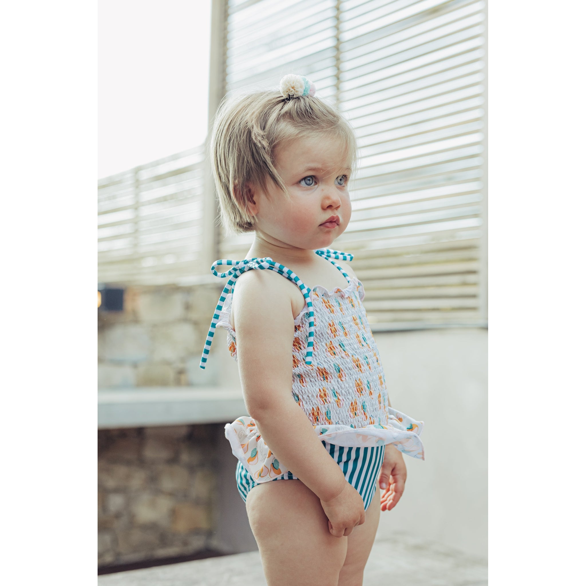 Pear and Stripes One Piece